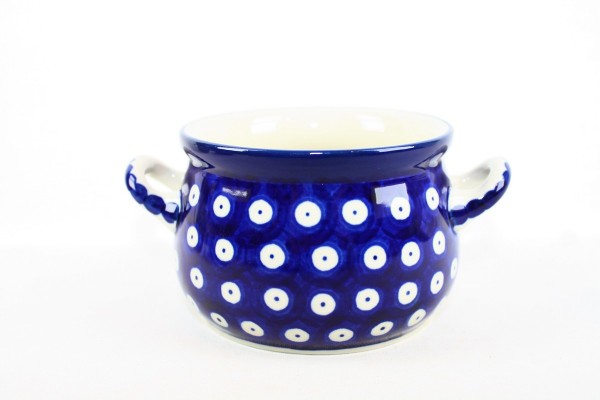 016 Bunzlau Soepkom 70AX Blue Eyes Soepkommen